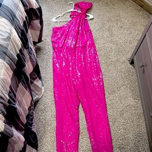 Fashion Nova -Born To Shine Sequin Jumpsuit!